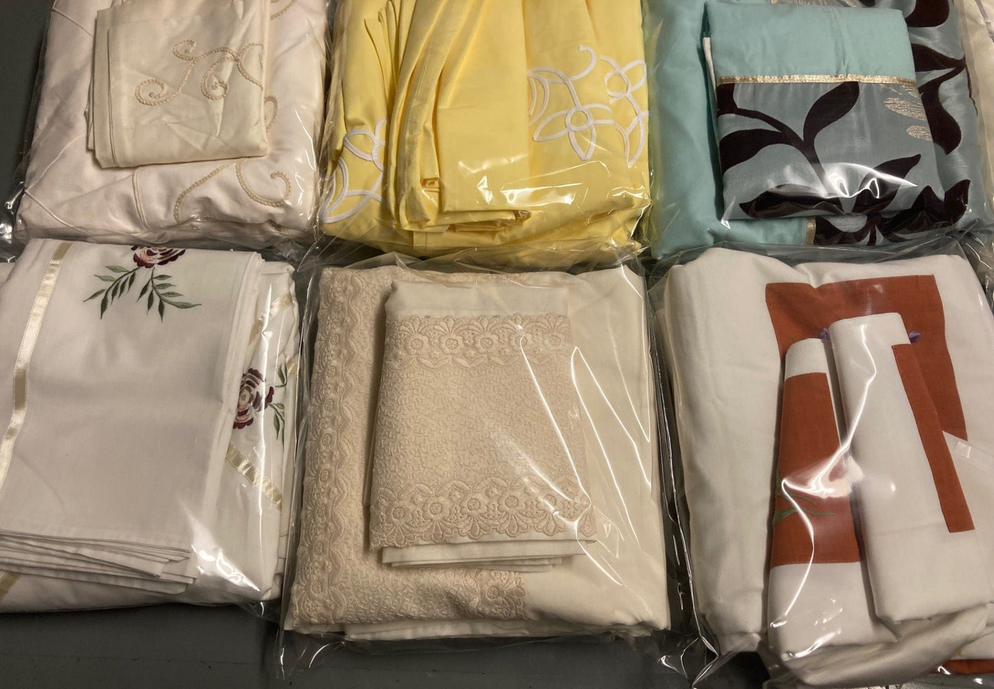 JOBLOT 6 x Ex Display NQP Double Or King Size Duvet Cover Sets Various Designs