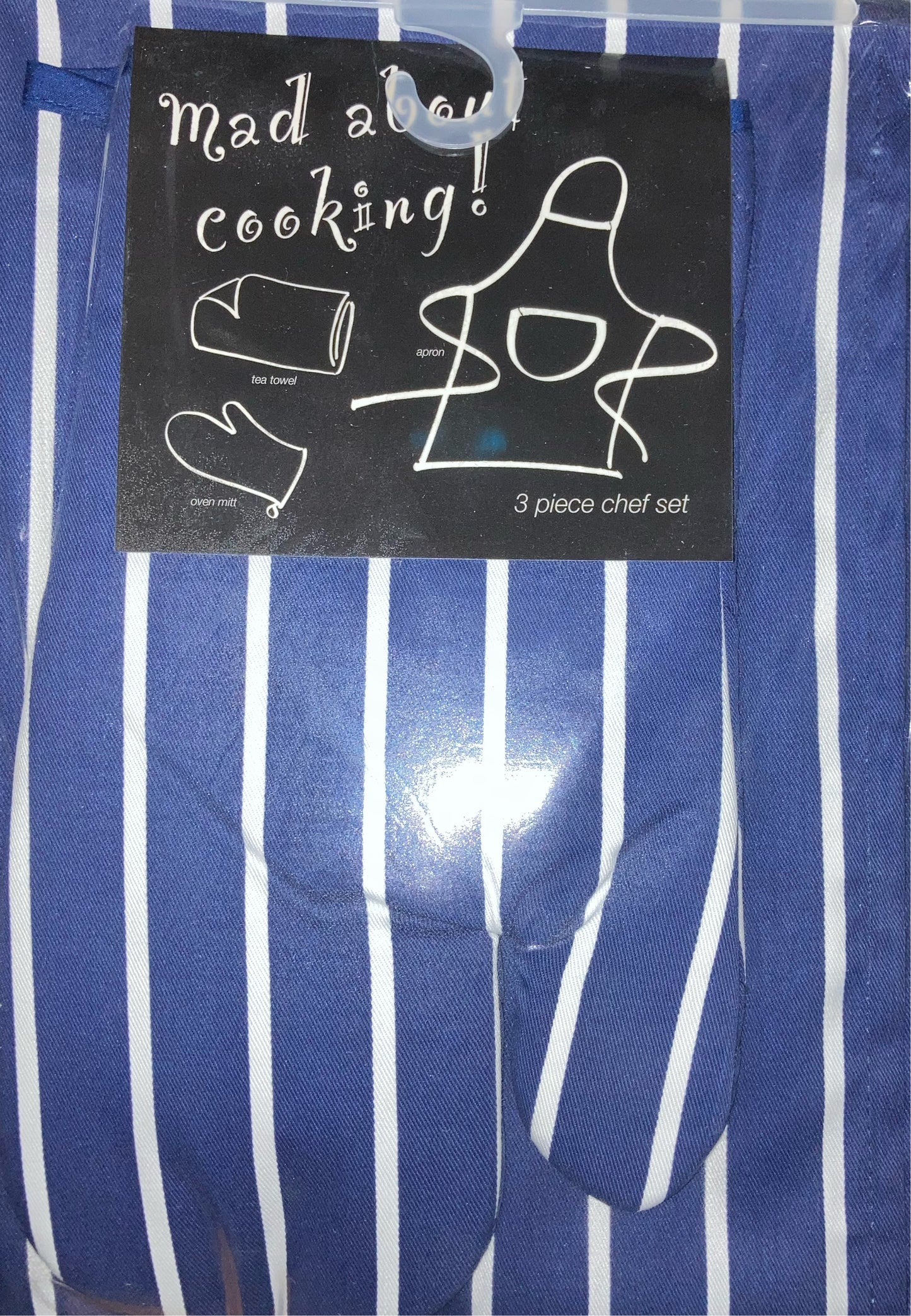 Joblot 20 x Butcher and Checked Apron Tea Towel Gauntlet