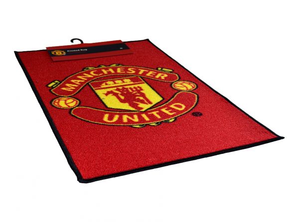Manchester United F.C Football Rug Official Merchandise Crest