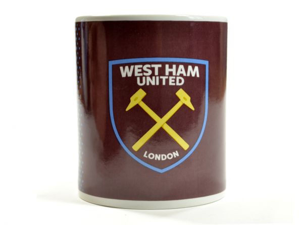 West Ham United F.C Boxed Mug Fade Design Gift Idea