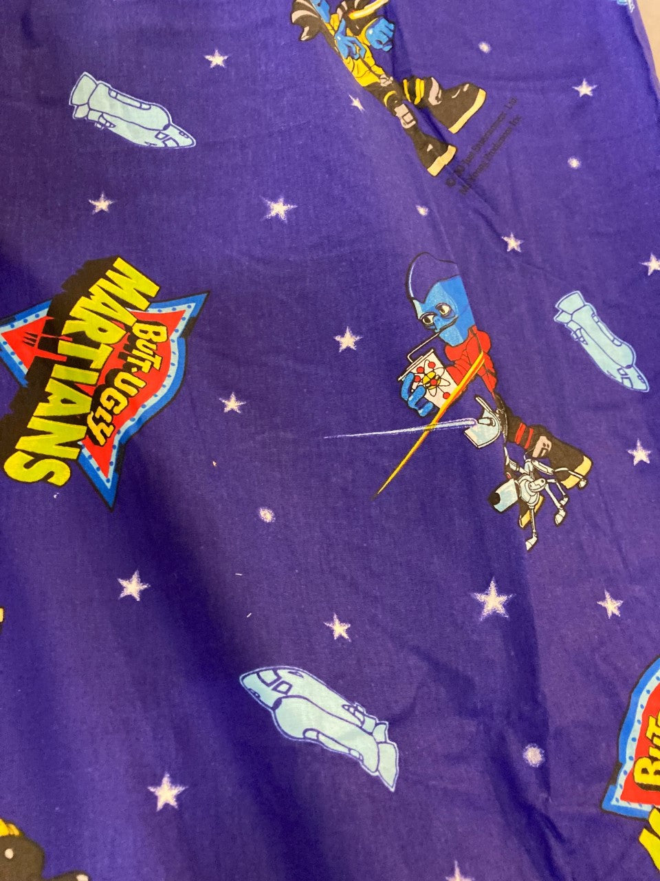 Butt Ugly Martians Fitted Valance Sheet Polycotton