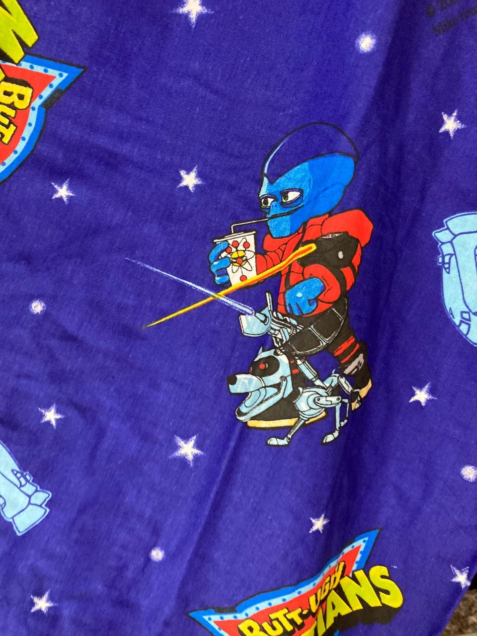 Butt Ugly Martians Fitted Valance Sheet Polycotton