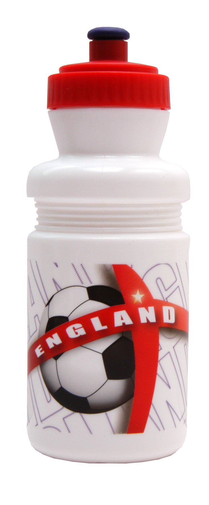 England White Football Plastic Bottle 550ml