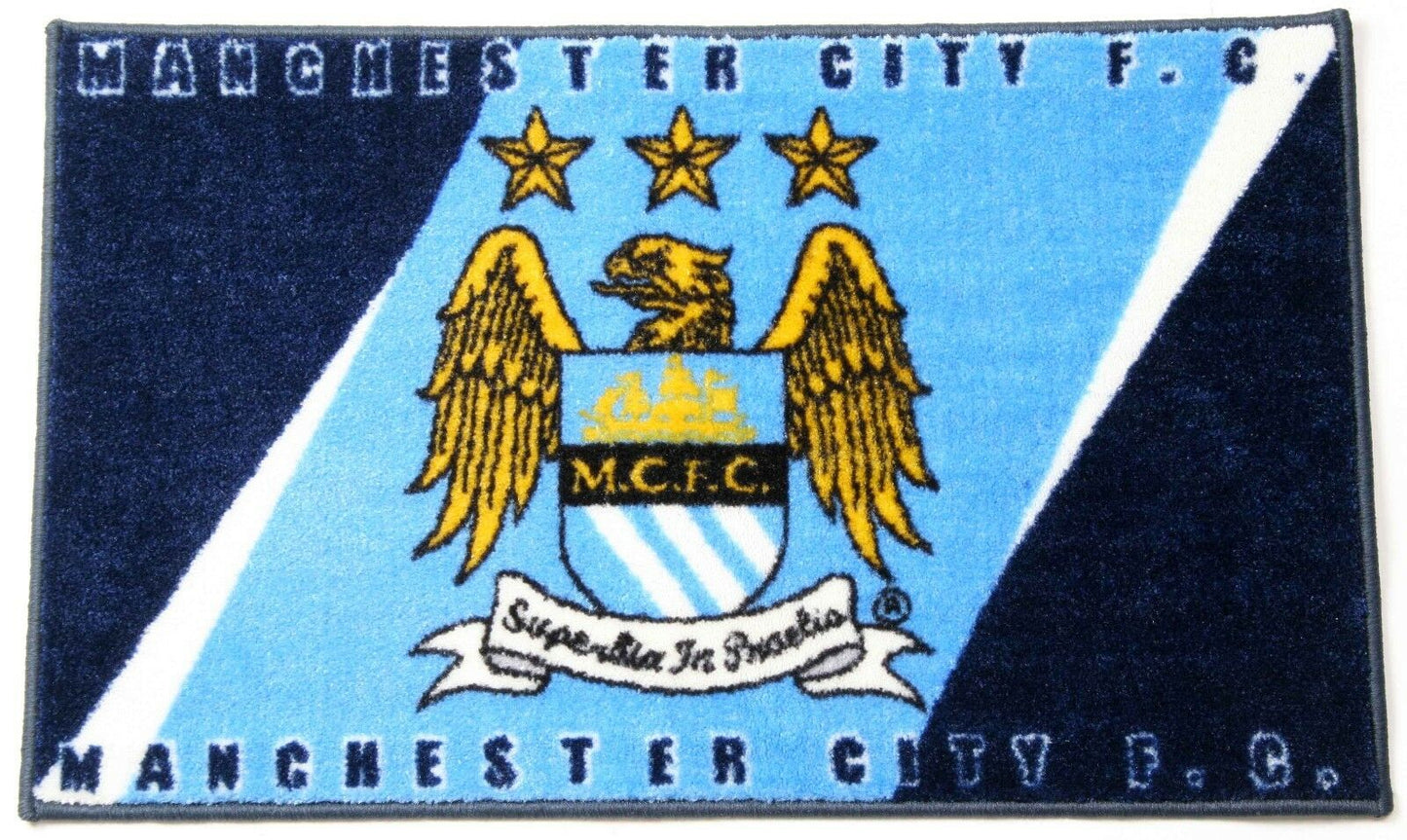 Manchester City F.C Football Rug Official Merchandise