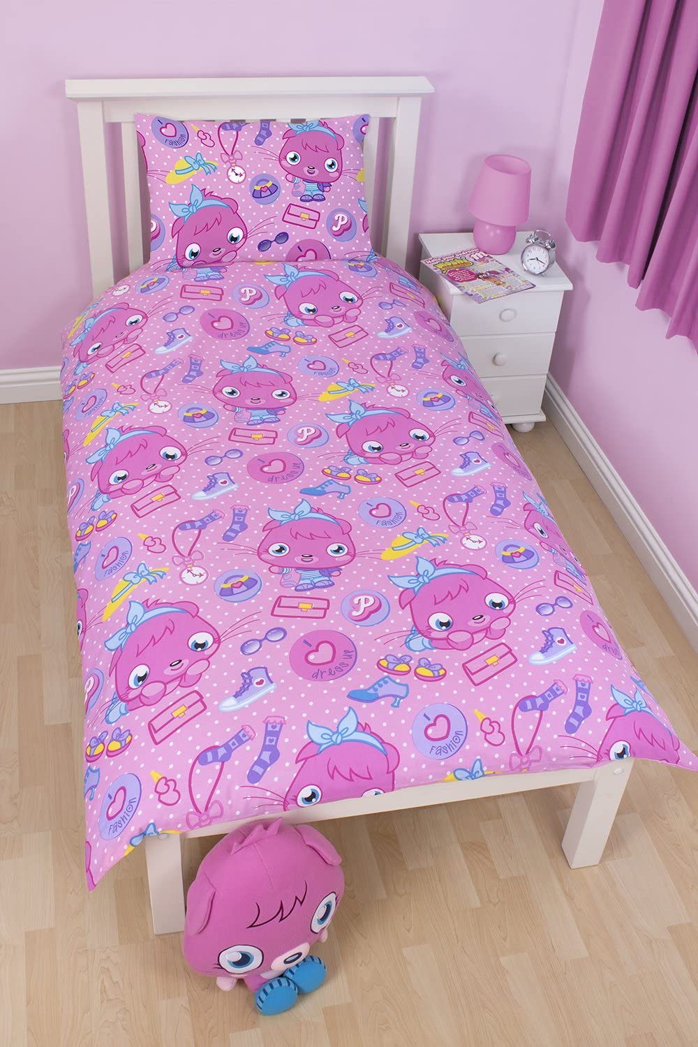 Single Bed Moshi Monsters 'Vogue' Duvet Cover Set