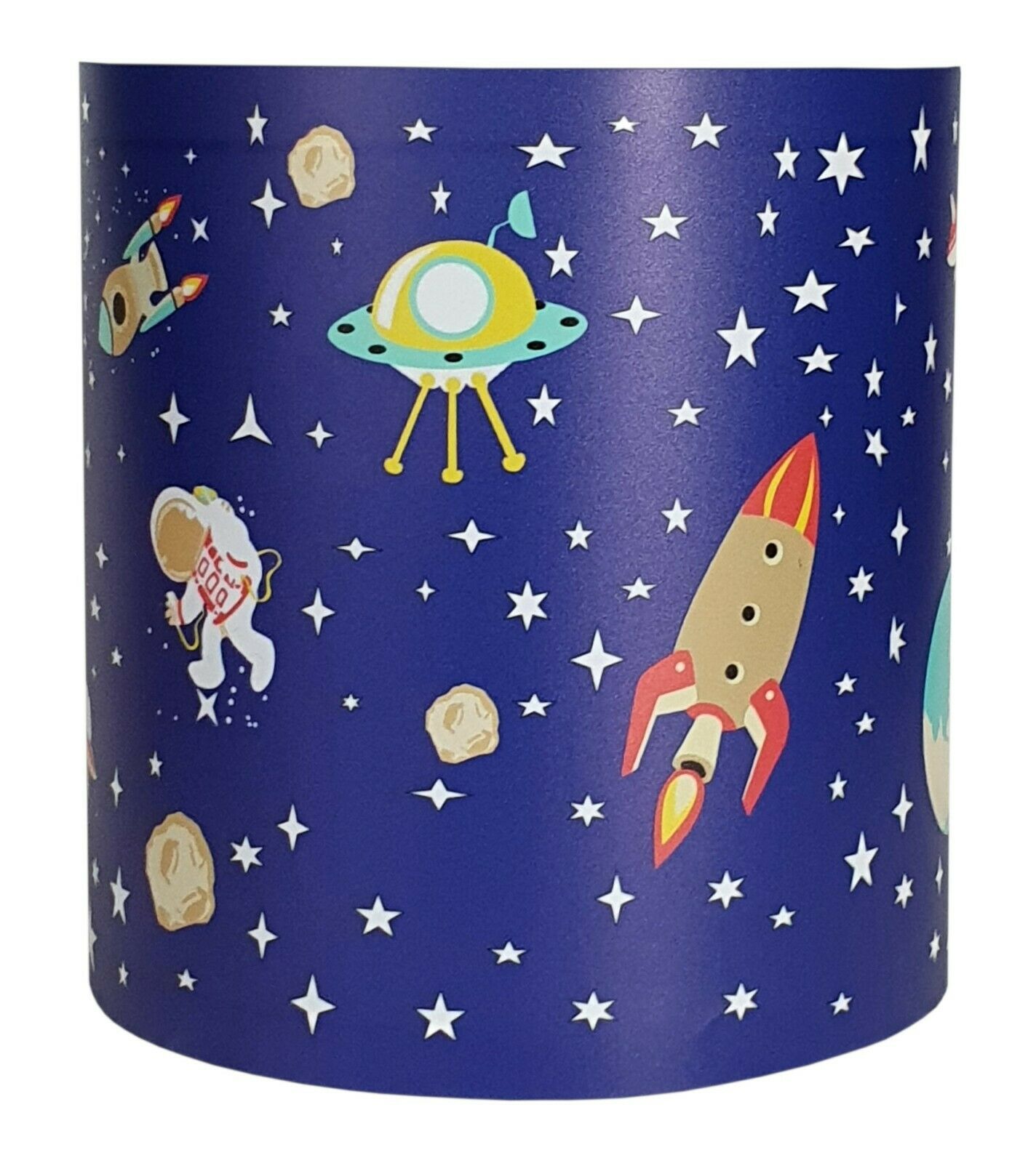 Space Rocket Planets Light Shade Novelty Ceiling Lamp