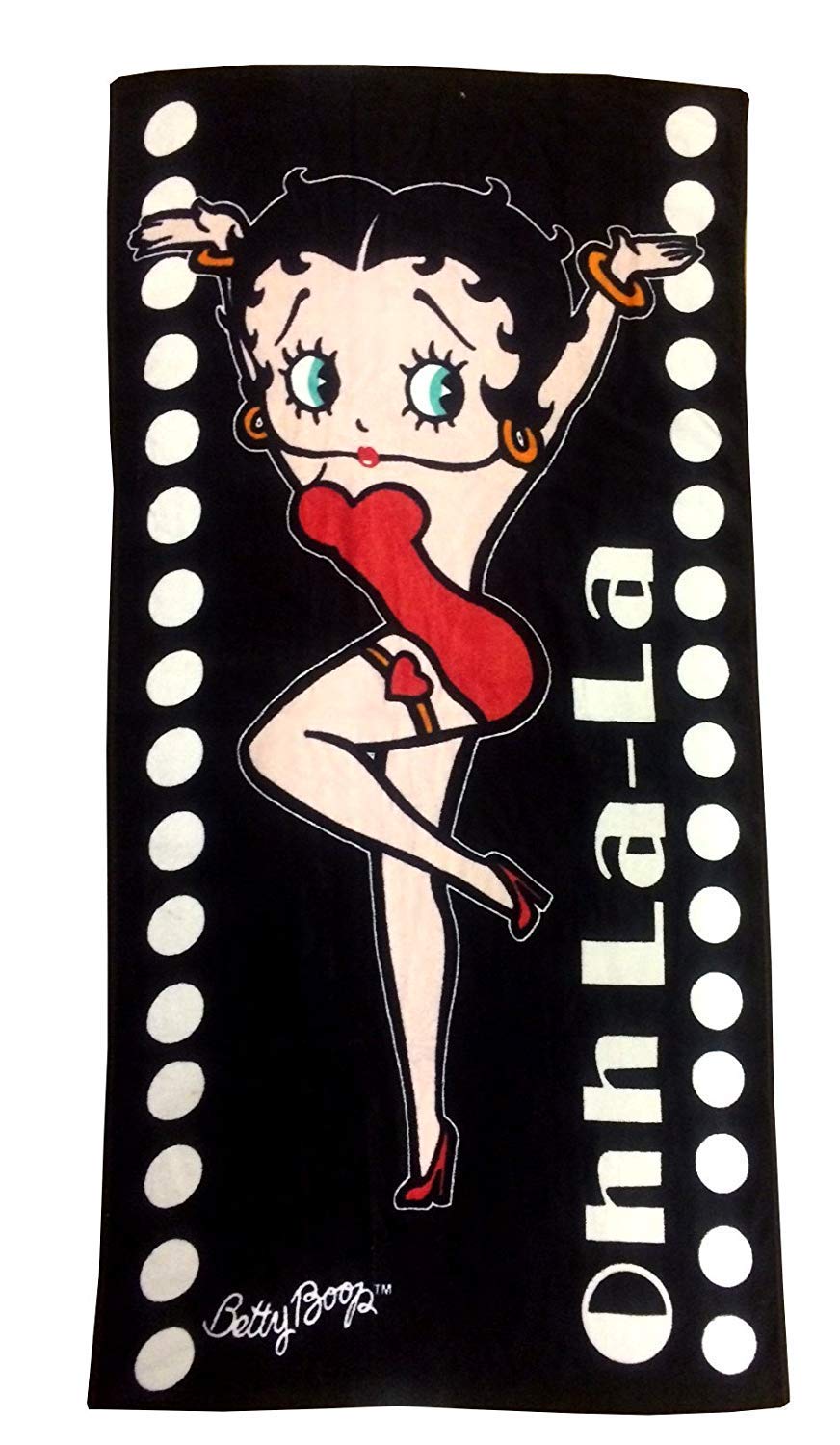 Betty Boop Ohh La La 100% Cotton Beach Towel