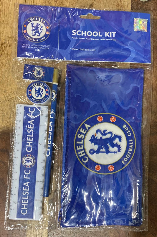 Official Chelsea F.C Stationery Set 5 Piece Back To School