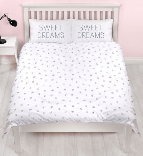 Facebook Pusheen 'Sweet' King Size Duvet Cover Set Reversible Character Bedding