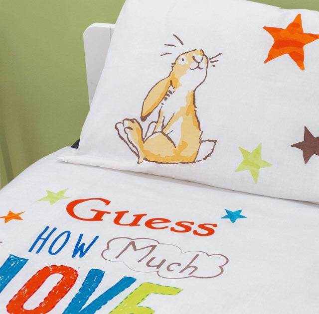 Junior Bed Size Guess How Much I Love You Duvet Cover Set Character Reversible Bedding