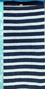 Assorted Designs Jumbo Beach Towels 100% Cotton Box Of 10
