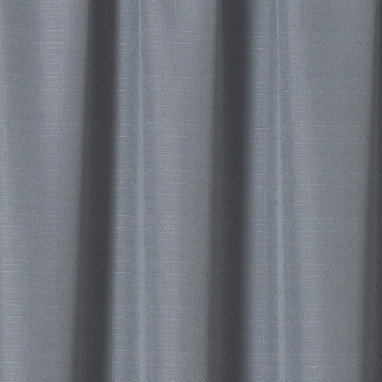 Linen Look Voile 59" x 90" Grey Window Curtain Drapes Textured Plain Slot Top