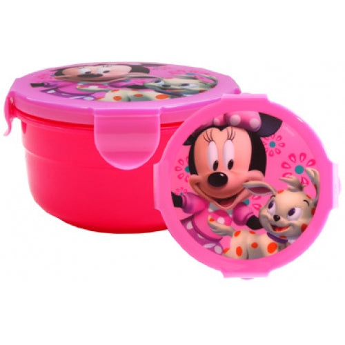 Disney Minnie Mouse Storage Tub Character Lunch Box Kids Back To School Gift Idea