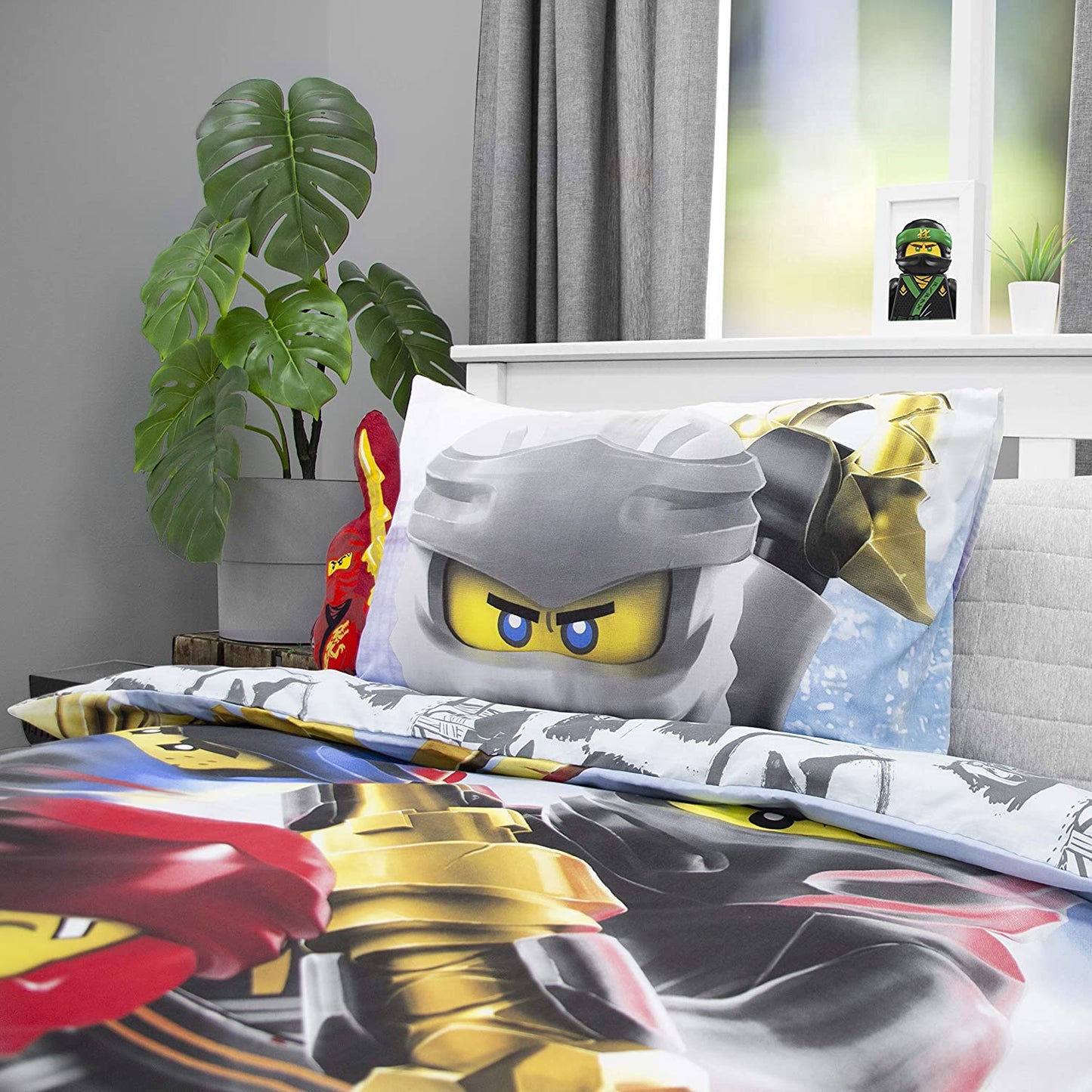 Single Bed Lego Ninjago Ninja Duvet Cover Set