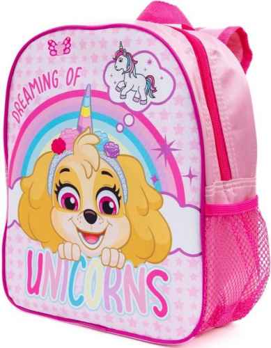 Official Paw Patrol Rainbow Unicorns Character Junior School Backpack