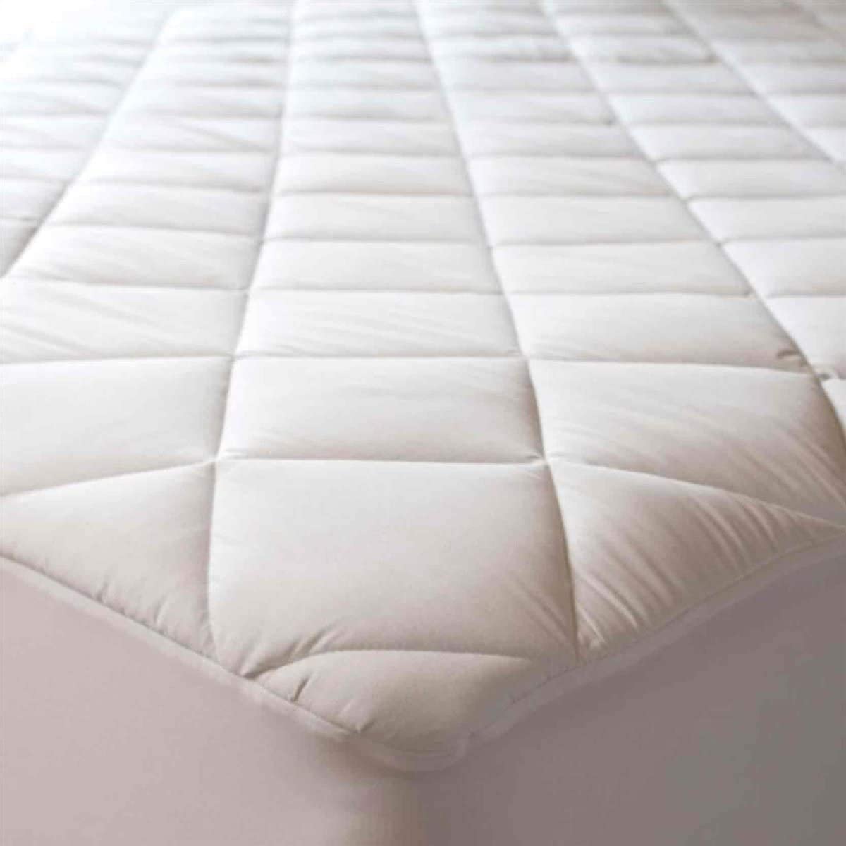 Super King Size Quilted Mattress Protector Fully Elasticated Easy Fit