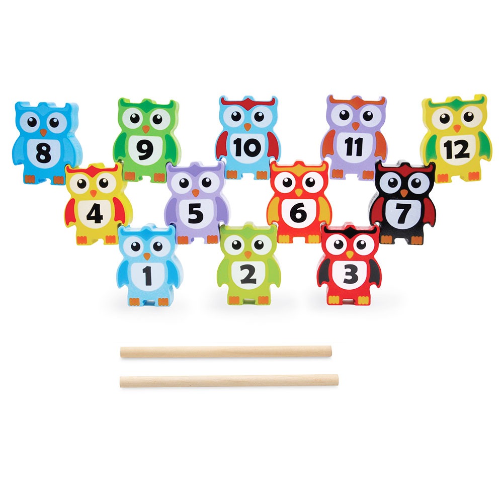 Stacking Owls 12pcs Baby Toddler Toy Gift
