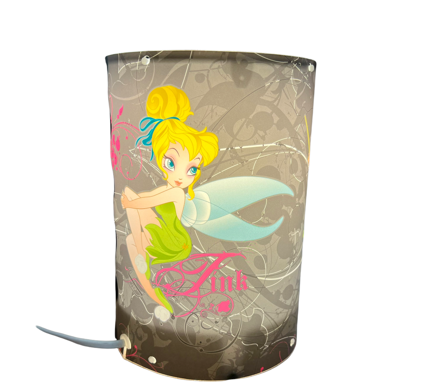Official Disney Tinkerbell Kool Lamp Bedside Light Kids Character