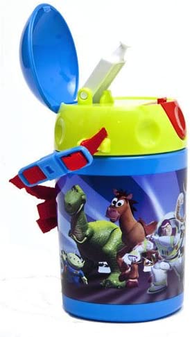Disney Toy Story Pop Up Dome Water Bottle Official Merchandise Back To School