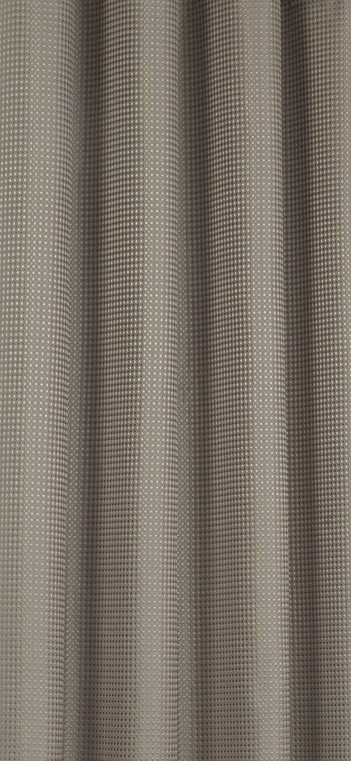 Waffle Taupe 90" x 90" Eyelet Lined Ready Made Curtains