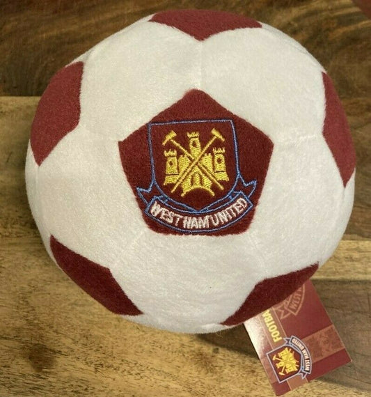 West Ham Plush Soft Ball Official Merchandise