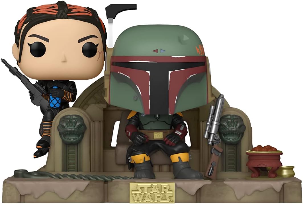 Funko POP! Moment: Star Wars: the Mandalorian - Boba Fett & Fennec Shand - Collectable Vinyl Figure - Gift Idea - Official Merchandise - Toys for Kids & Adults - TV Fans - Model Figure for Collectors