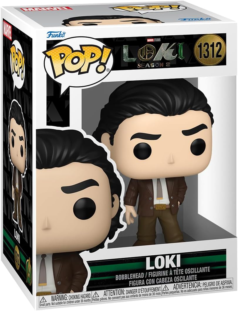 Funko Pop! Marvel: Loki - Loki - Collectable Vinyl Figure - Gift Idea - Official Merchandise - Toys for Kids & Adults - TV Fans - Model Figure for Collectors and Display