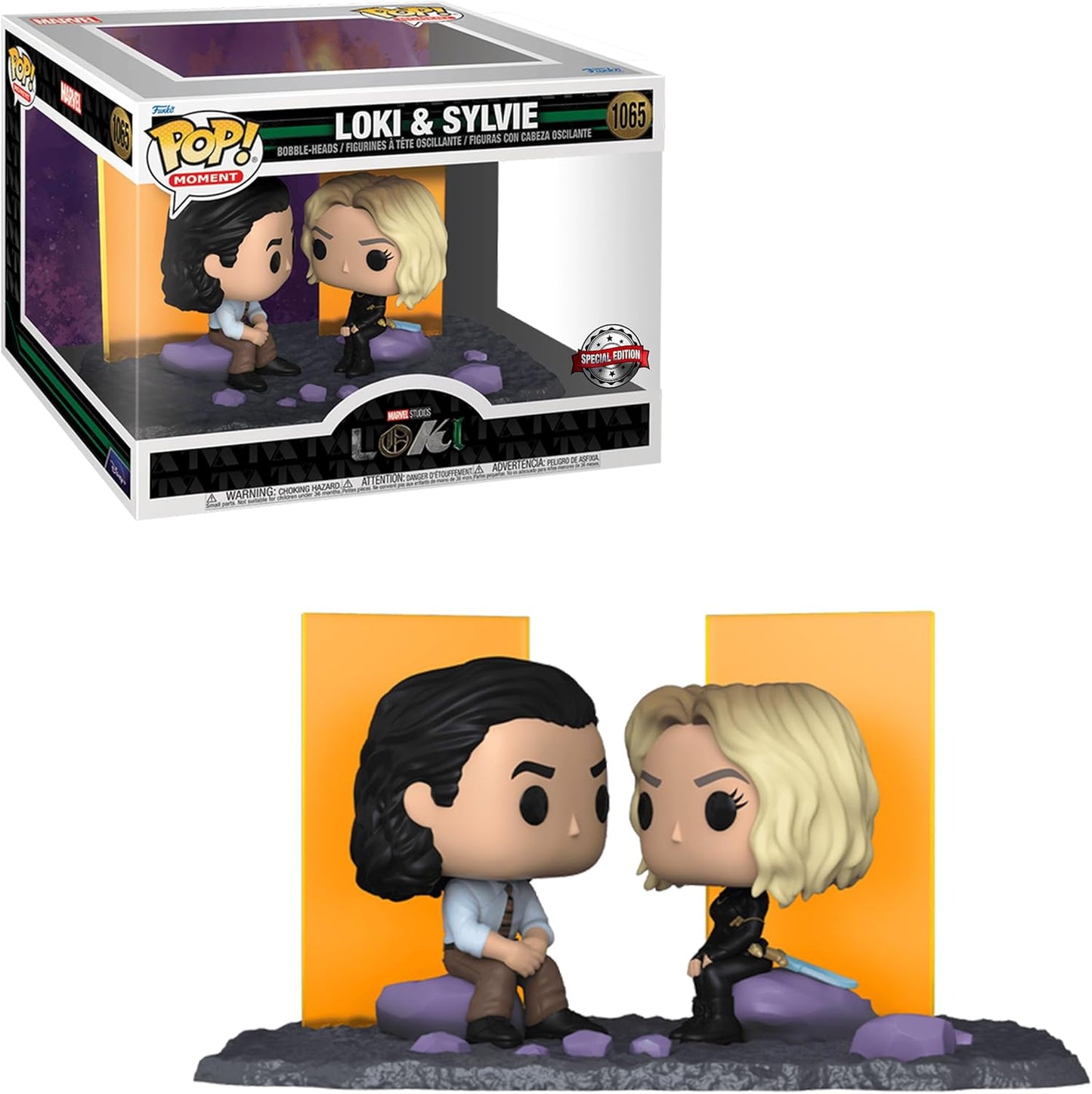 Funko Pop Moment 1065 - Loki & Sylvie - Loki (Special Edition) (Oversized)