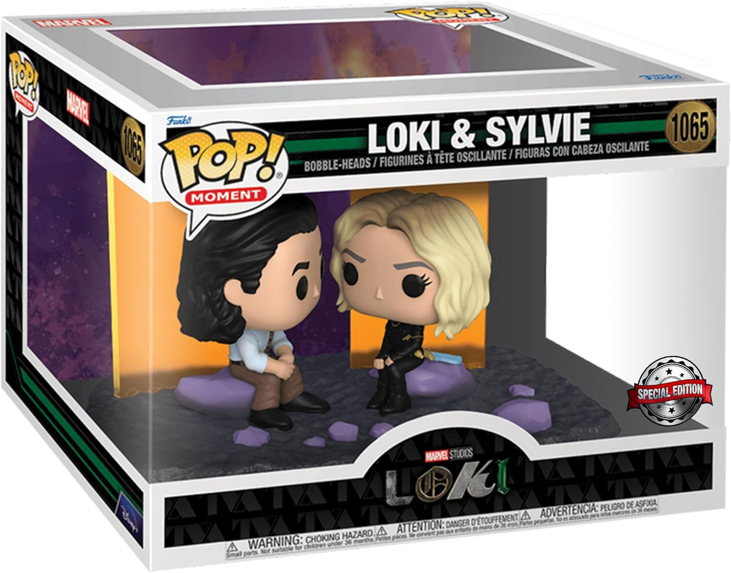Funko Pop Moment 1065 - Loki & Sylvie - Loki (Special Edition) (Oversized)