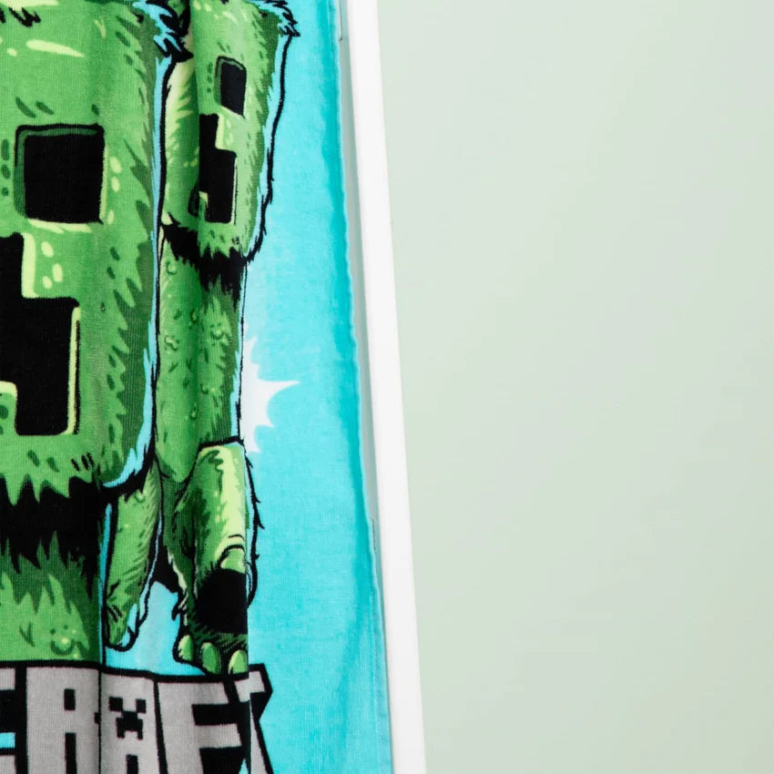 MINECRAFT MOVIE BEACH TOWEL OFFICIAL 70cm x 100cm 100% COTTON GAMERS