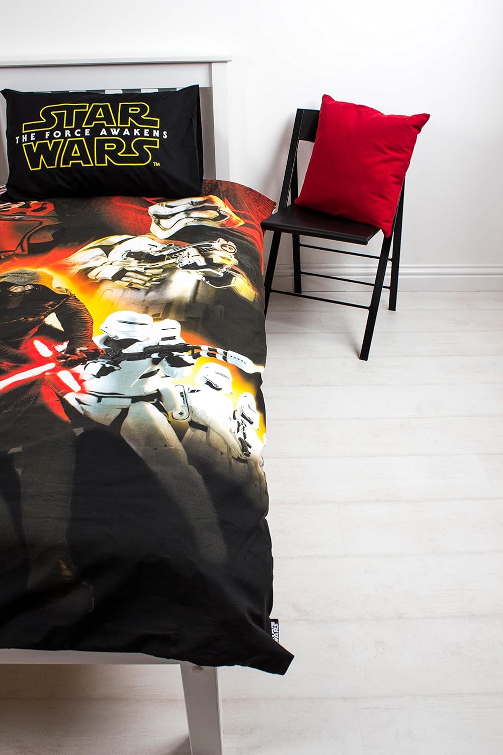 Single Bed Disney Star Wars Awaken Duvet Cover Set Reversible Bedding Character