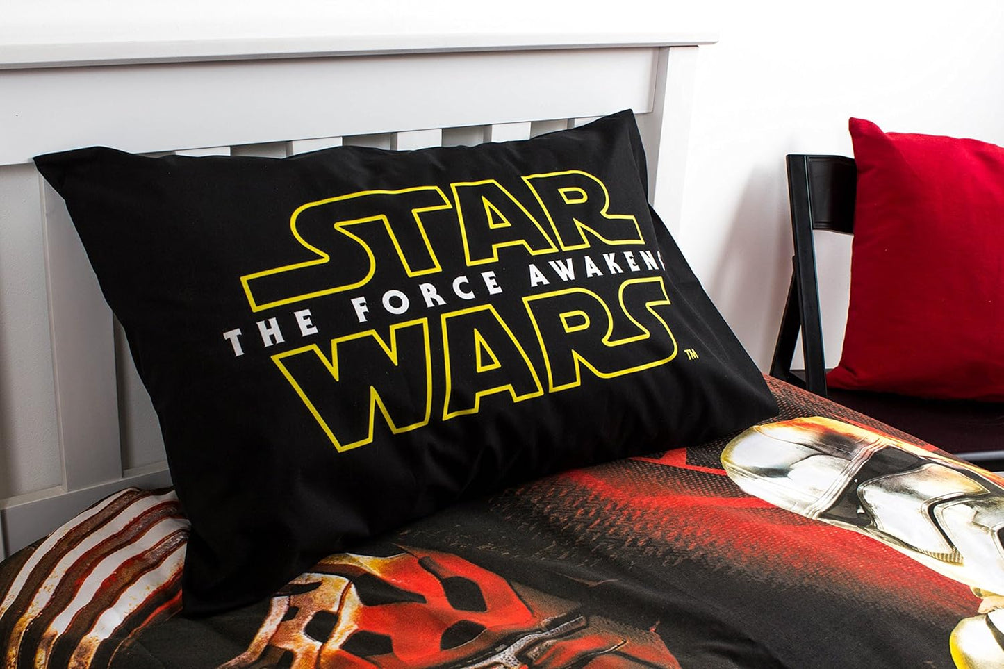 Single Bed Disney Star Wars Awaken Duvet Cover Set Reversible Bedding Character