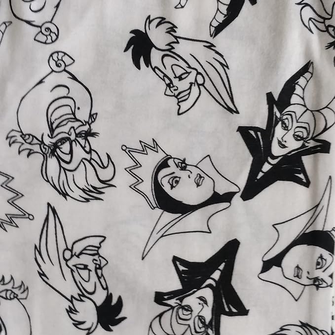 Official Disney Women's Pyjama's Bad Girls Club Short Sleeve 100% Cotton