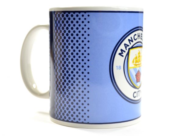 Manchester City F.C Boxed Mug Fade Gift Idea