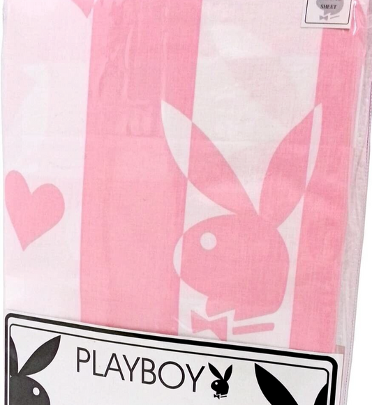 Double Bed Playboy Fitted Valance Sheet Polycotton Fan Item
