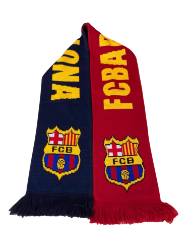 Barcelona F.C Football Scarf 100% Acrylic Official Merchandise