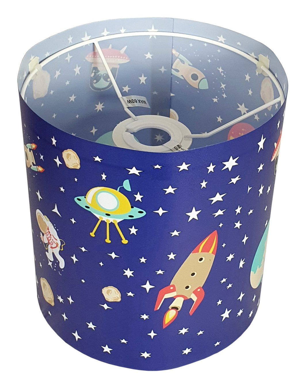 Space Rocket Planets Light Shade Novelty Ceiling Lamp