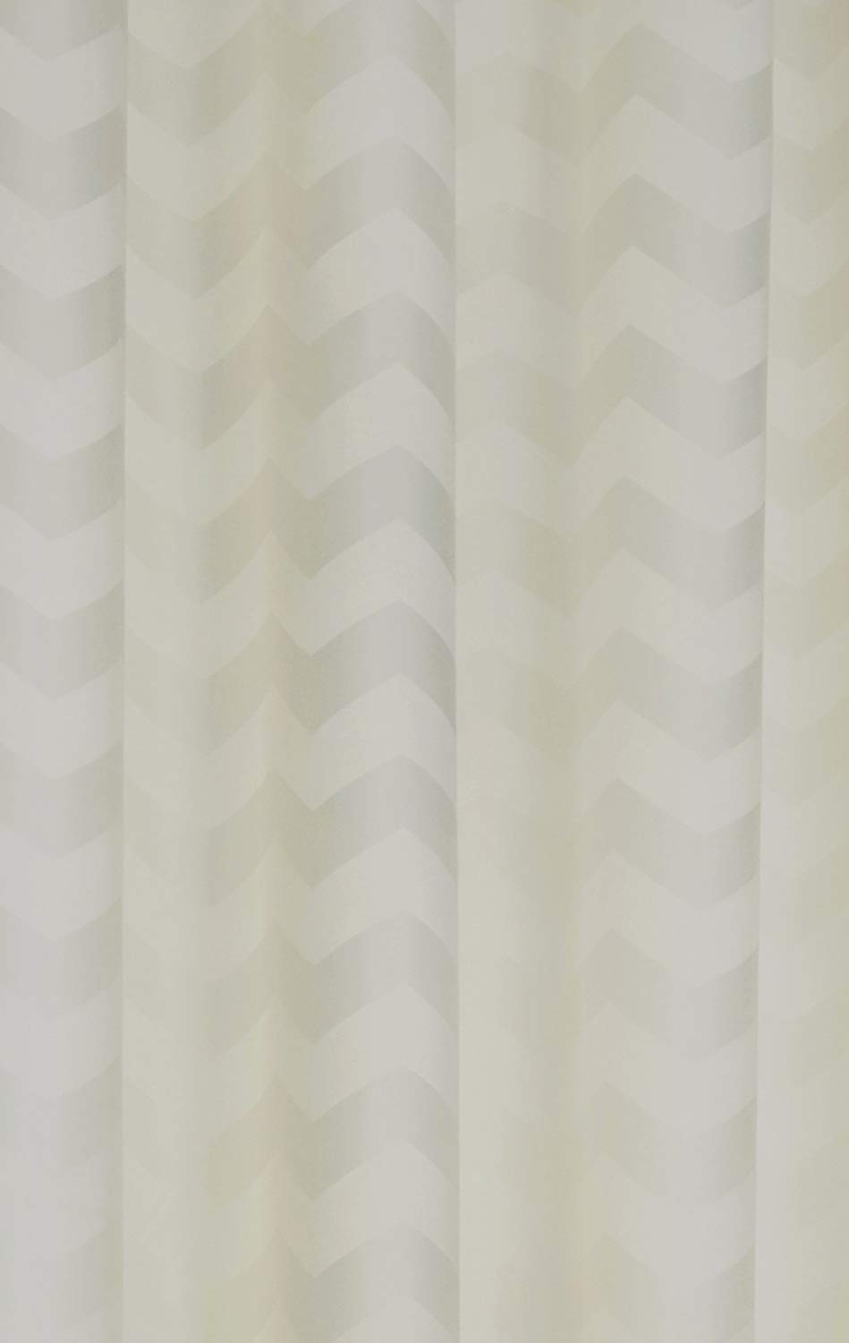 Zig Zag Cream 90" x 90" Luxury Lined Ready Made Eyelet Curtains