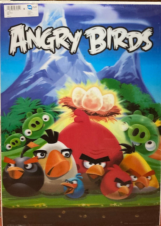 Angry Birds 3D Poster Wall Decoration