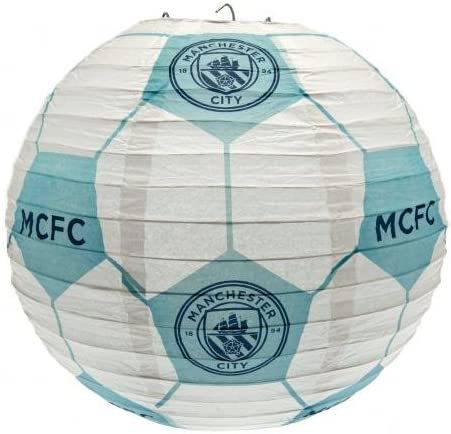 Manchester City F.C Paper Light Shade Football Team Official Merchandise