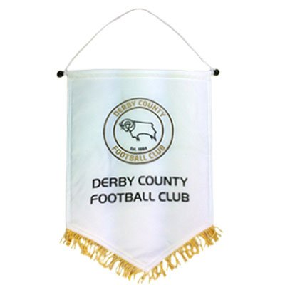 Official Derby County F.C Large Pennant Wall Hanging Bedroom Decoration