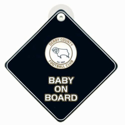 Derby County F.C Football Car Baby On Board Sign
