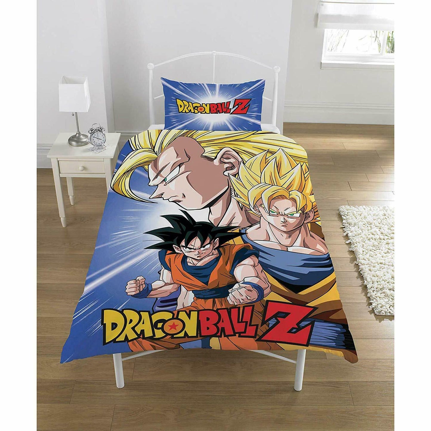 Single Bed Duvet Cover Set Dragon Ball Z Character Bedding