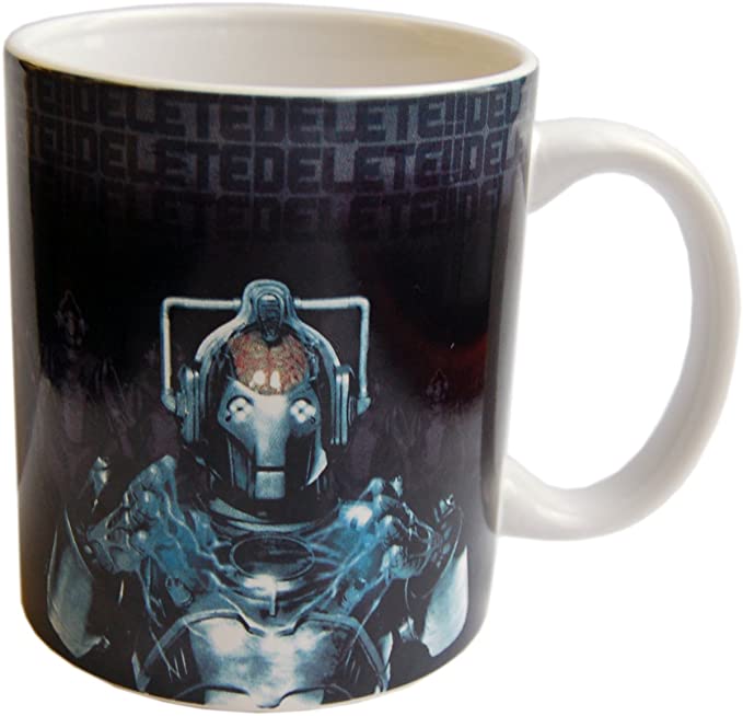 Dr Who Cyberman Mug Official Item