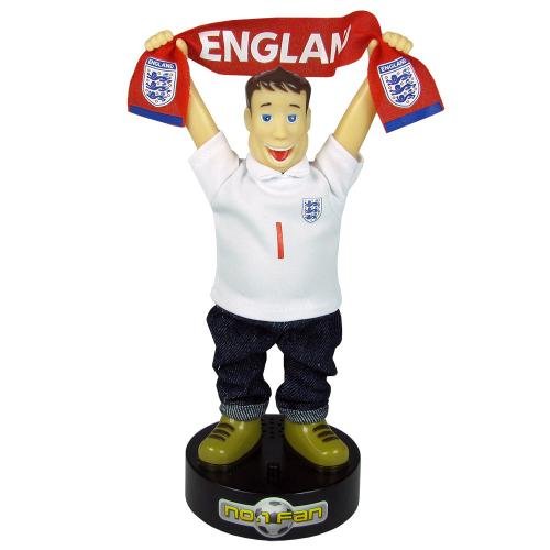 England Official Merchandise Number 1 Dancing Singing Fan