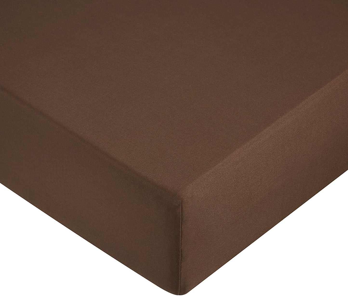 Fitted Sheets Chocolate Polycotton Luxury