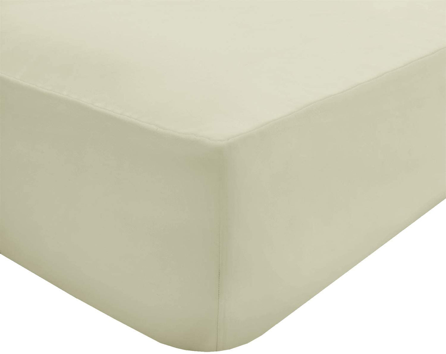 Fitted Sheets Cream Polycotton Luxury