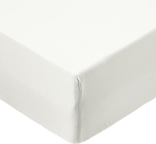 Fitted Sheet White 200 Thread Count 15" Box