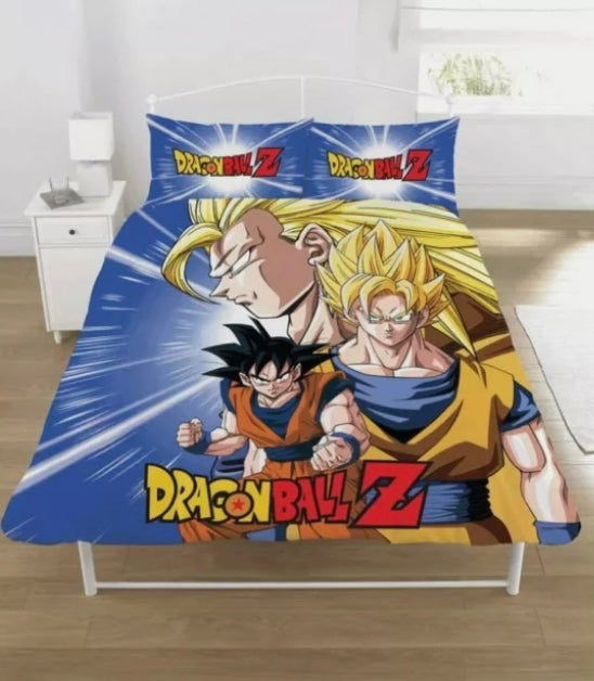 Double Bed Duvet Cover Set Dragon Ball Z