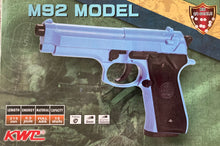 Load image into Gallery viewer, M92 BB Gun Airsoft Blue Gun Only No Pellets
